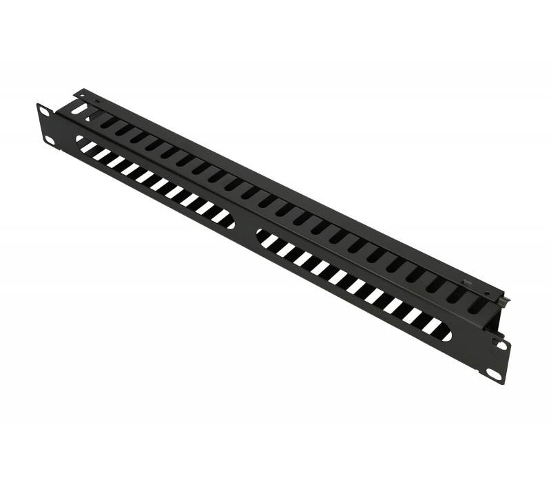 479420 Extralink Organizer kabli 1U 19 cali z osłoną