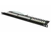 479872 Extralink CAT6 UTP 0,5U | Patchpanel | 24 porty