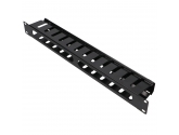 479893 Extralink Organizer kabli 1U 19 cali z osłoną
