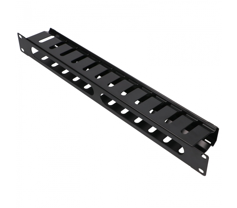 479893 Extralink Organizer kabli 1U 19 cali z osłoną