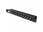 479894 Extralink Organizer kabli 1U 19 cali z osłoną