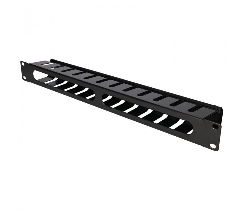 479894 Extralink Organizer kabli 1U 19 cali z osłoną