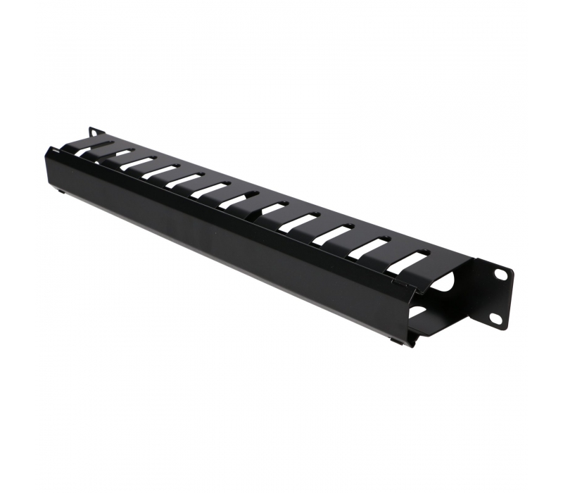 479895 Extralink Organizer kabli 1U 19 cali z osłoną