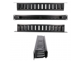 479896 Extralink Organizer kabli 1U 19 cali z osłoną