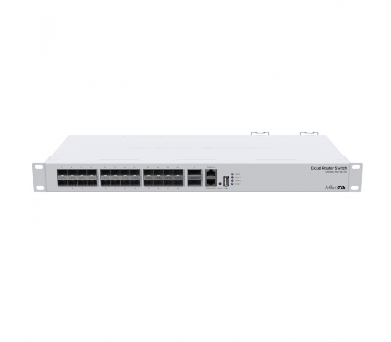 479902 Mikrotik Przełącznik 24xSFP+ 2xQSFP+ CRS326-24S+2Q+RM 