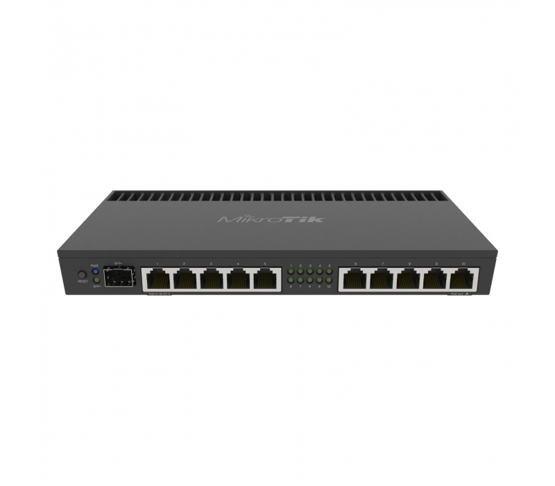 479904 Mikrotik Router xDSL 10xGbE PoE  RB4011iGS+RM 