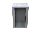 480063 Extralink Szafa rack 15U 600x450mm szara wisząca 
