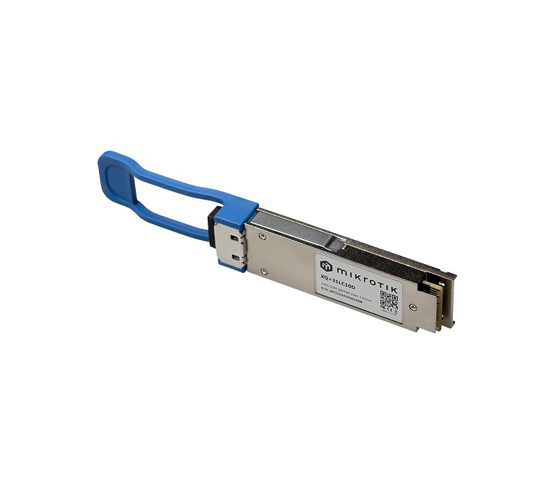 480103 Mikrotik MikroTik XQ+31LC10D | Moduł QSFP28 | DDM, 100Gb/s, SM, 10km, 1310nm, LC