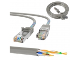 480161 Extralink Kat.5e UTP 0.5m | Patchcord LAN | Miedź Kabel sieciowy skrętka