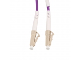 480658 Extralink LC/UPC-LC/UPC | Patchcord | Wielomodowy, OM4, Duplex, 3mm, 1m