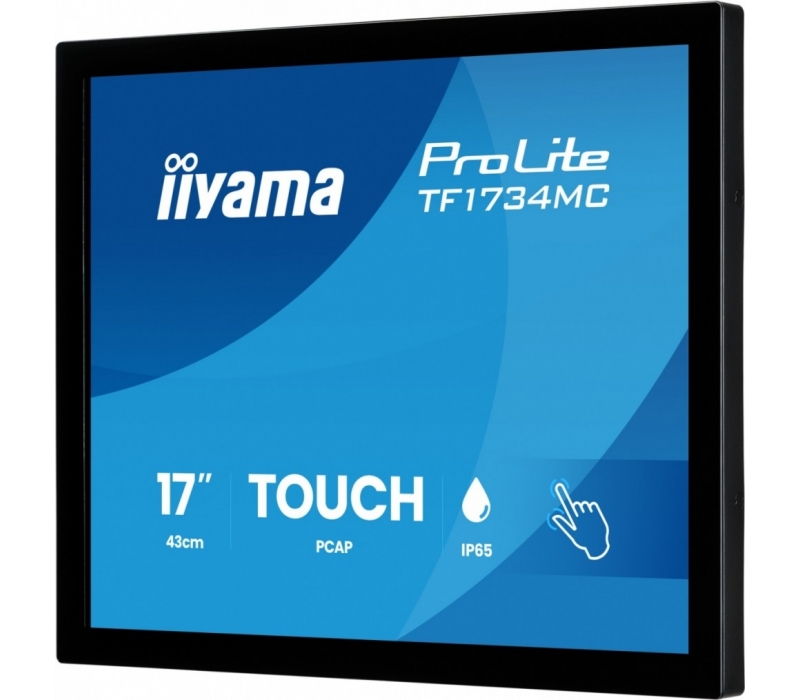 480774 Monitor 17" TFT-TN IIYAMA TF1734MC-B8X 1280x1024  5:4 Czarny Dotyk