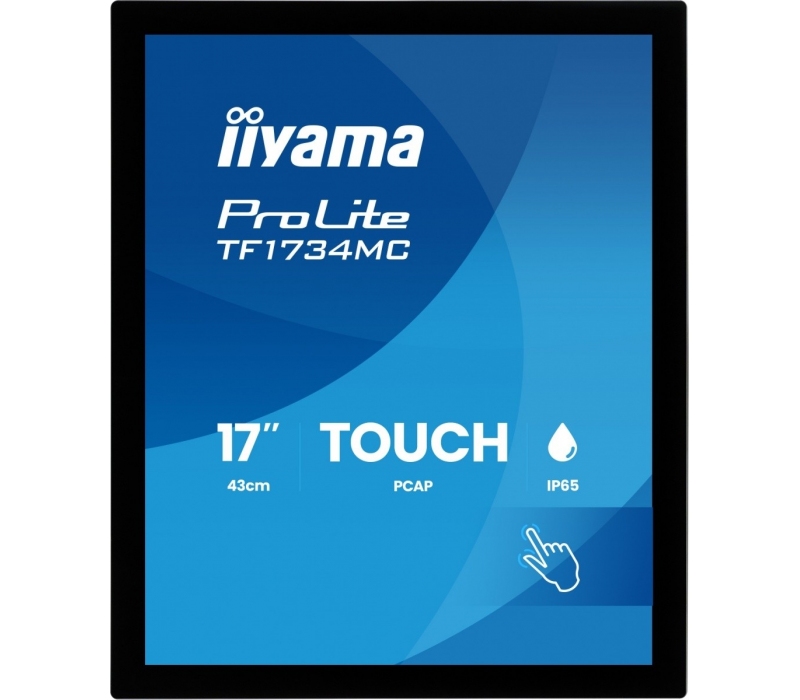 480776 Monitor 17" TFT-TN IIYAMA TF1734MC-B8X 1280x1024  5:4 Czarny Dotyk