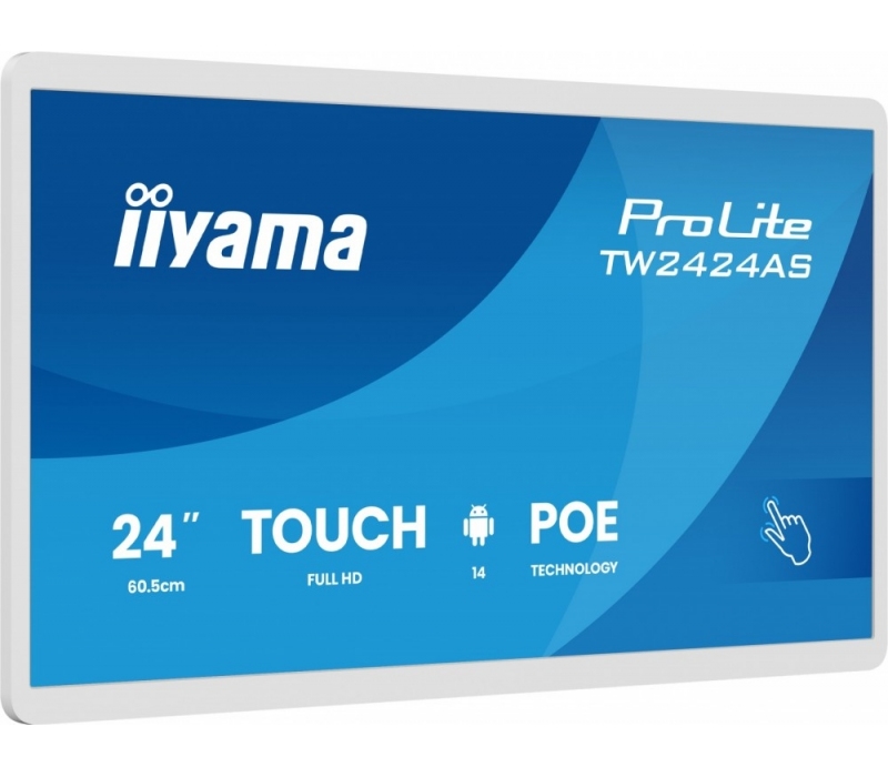 480785 Monitor 23.8" IPS IIYAMA TW2424AS-W3P 1920x1080  16:9 Biały