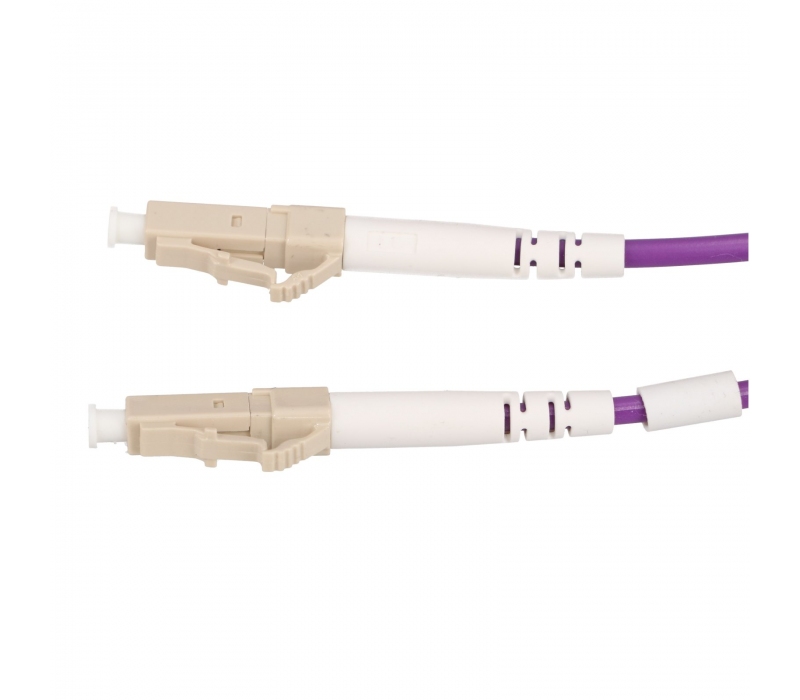 480796 Extralink LC/UPC-LC/UPC | Patchcord | Wielomodowy, OM4, Duplex, 3mm, 3m