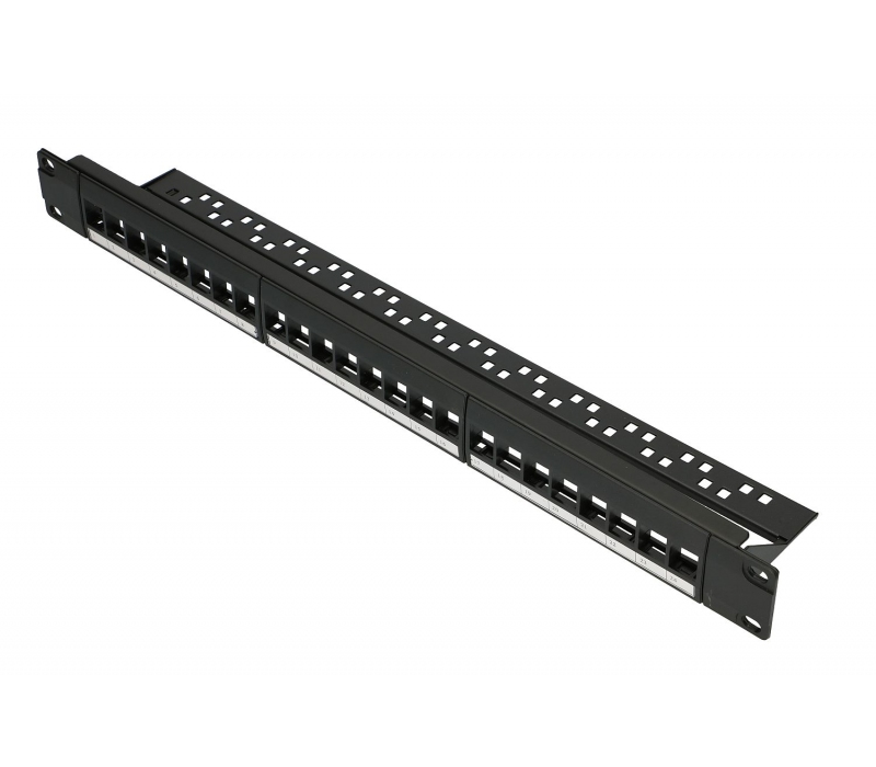 480809 Extralink 24 Port UTP | Patchpanel | Modularny, 24 porty