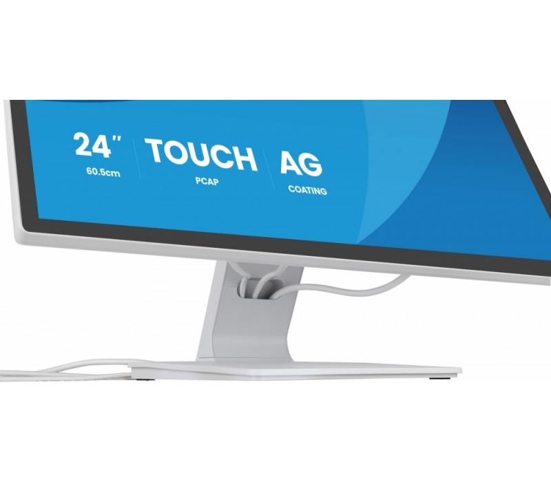 480886 Monitor 24" IPS IIYAMA T2452MSC-W2AG 1920x1080  16:9 Biały