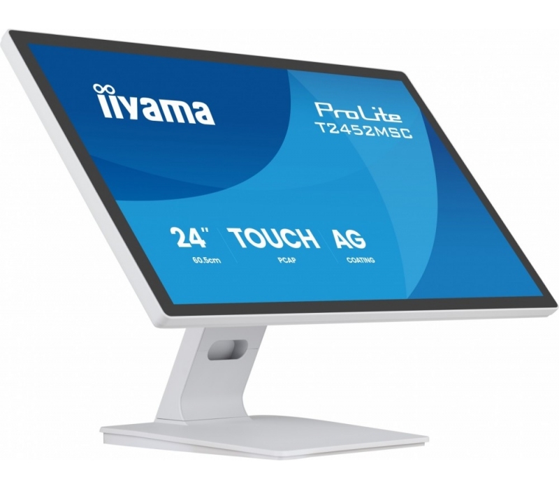 480899 Monitor 24" IPS IIYAMA T2452MSC-W2AG 1920x1080  16:9 Biały