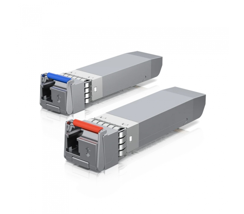 481319 UBIQUITI Ubiquiti UACC-OM-SM-10G-S-2 | Moduł SFP+ | BIDI, SM, Simplex LC, 10Gbps, 10km