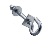 481341 Extralink | Śruba hakowa | do wieszania uchwytów odciągowych 16/200mm