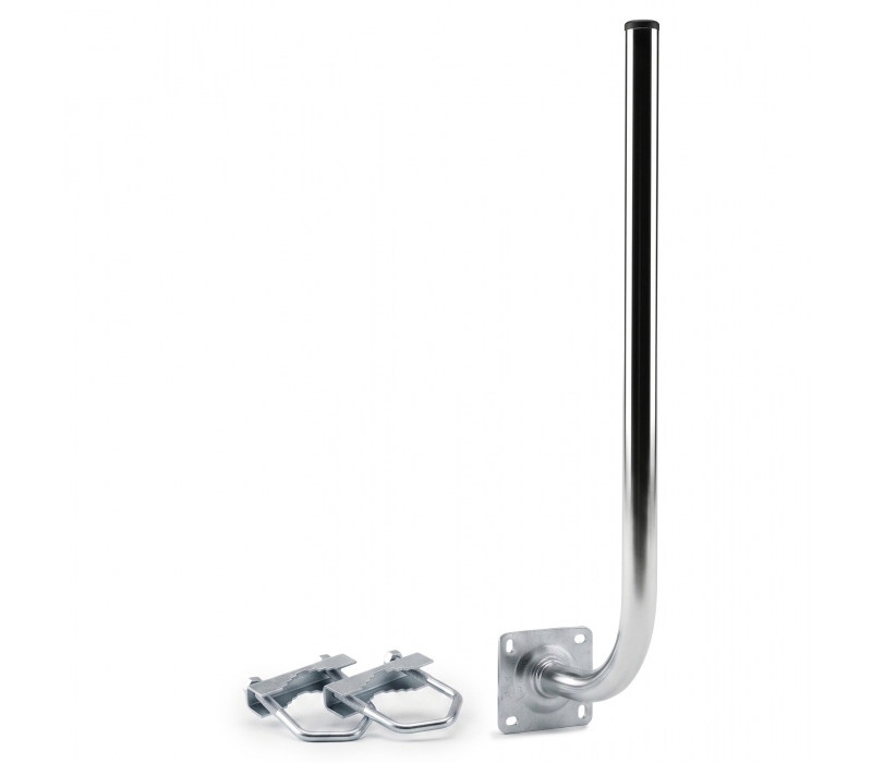481359 Extralink L250x750 | Uchwyt balkonowy | 250x750mm, z cybantami M8, stal, ocynk