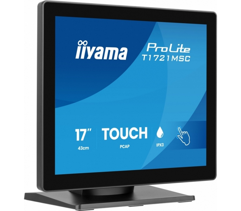 481466 Monitor 17" TFT-TN IIYAMA T1721MSC-B3 1280x1024  5:4 Czarny Dotyk