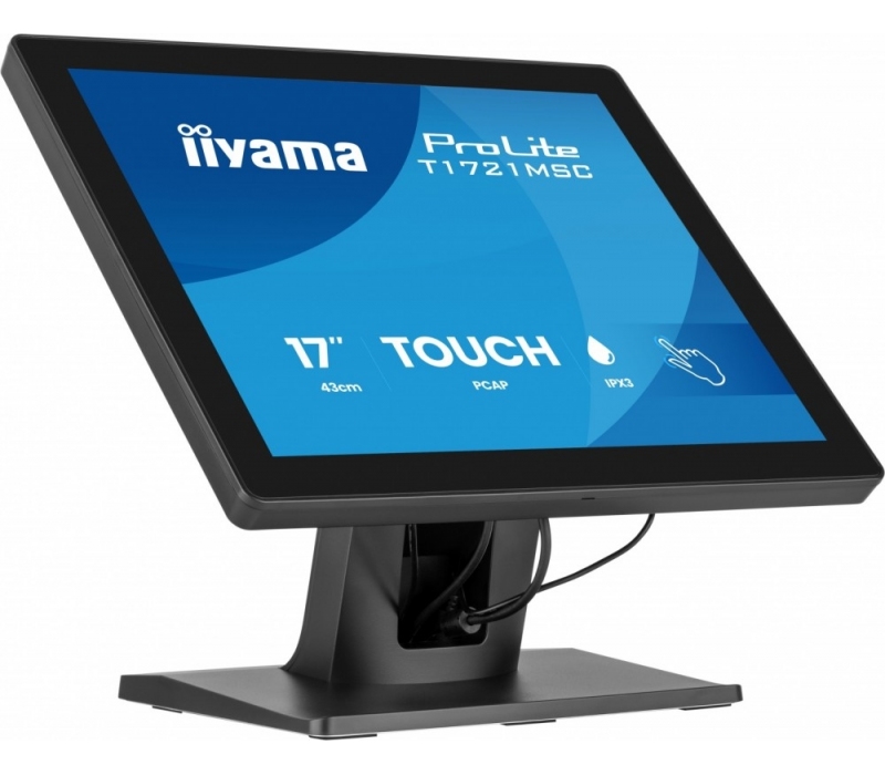 481467 Monitor 17" TFT-TN IIYAMA T1721MSC-B3 1280x1024  5:4 Czarny Dotyk