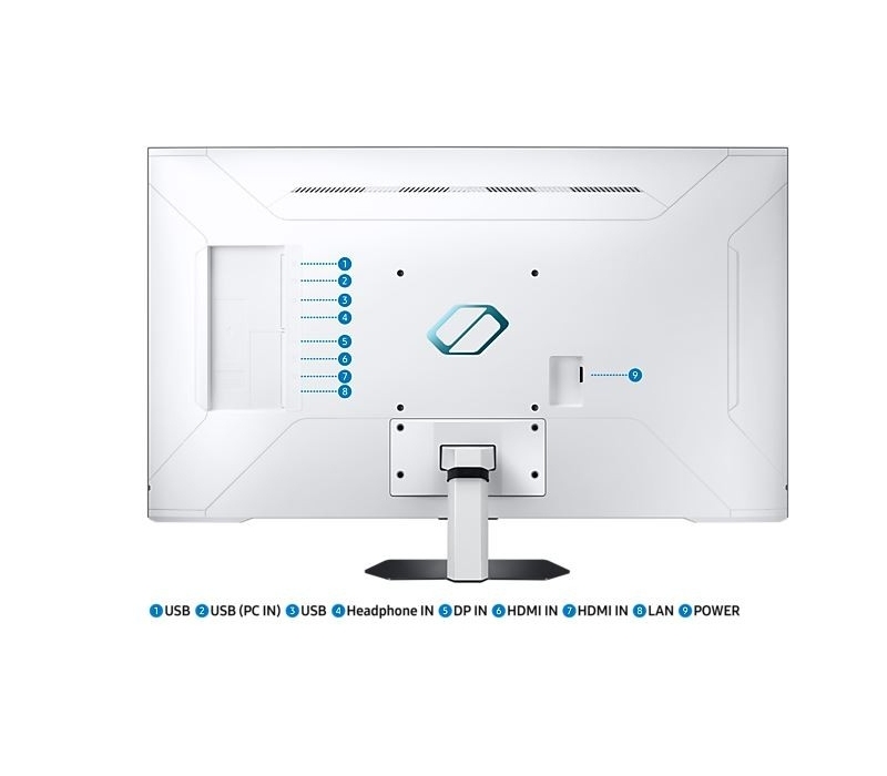 481999 Monitor 43" VA Samsung LS43CG700NUXEN 3840x2160 16:9 Czarny