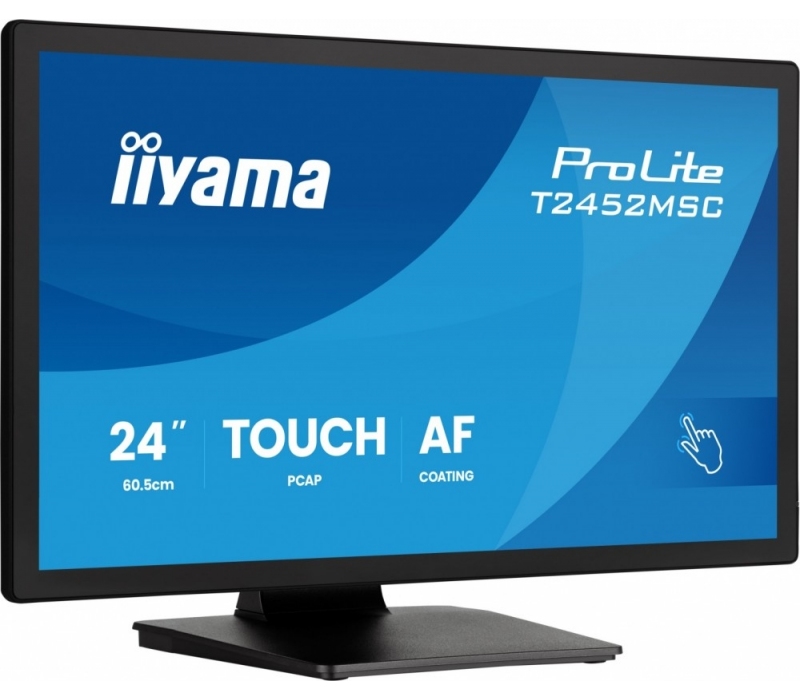482883 Monitor 24" IPS IIYAMA T2452MSC-B2 1920x1080  16:9 Czarny Dotyk