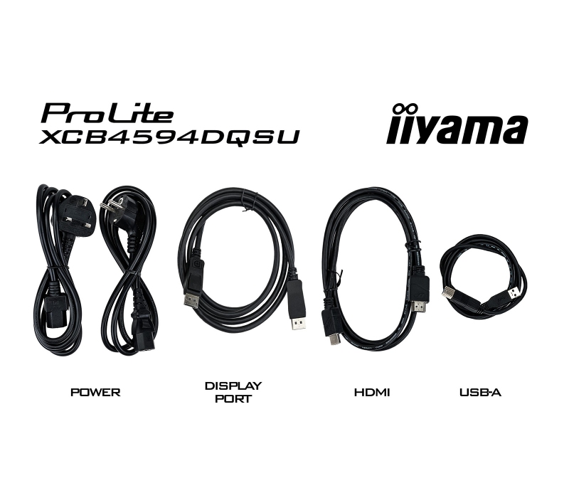 482966 Monitor IIYAMA ProLite/44,5" DQHD VA/32:9/75 Hz/1500R/2x HDMI/DP/USB HUB/GŁOŚNIKI/3 lata carry-in