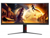 Monitor AOC CU34G4ZCA *34" WQHD VA *21:9 *250 Hz *1500R *2x HDMI *DP *USB HUB *GŁOŚNIKI *3 lata carry-in