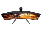 482997 Monitor AOC CQ27G4Z2/27" QHD VA/16:9/260/400 Hz/1500R/2x HDMI/DP/AUDIO/3 lata carry-in