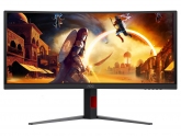 Monitor AOC CU34G4CA *34" WQHD VA *21:9 *180 Hz *1500R *2x HDMI *DP *USB HUB *GŁOŚNIKI *3 lata carry-in