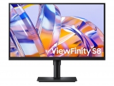 Monitor Samsung ViewFinity S8 *27" 4K IPS *16:9 *60 Hz *HDMI *DP *USB HUB *RJ-45 *AUDIO *PIVOT *2 lata carry-in