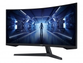 483059 Monitor Samsung Odyssey G5/34" UWQHD VA/21:9/165 Hz/1000R/HDMI/DP/AUDIO/2 lata carry-in