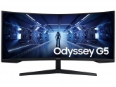 Monitor Samsung Odyssey G5 *34" UWQHD VA *21:9 *165 Hz *1000R *HDMI *DP *AUDIO *2 lata carry-in