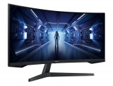 483061 Monitor Samsung Odyssey G5/34" UWQHD VA/21:9/165 Hz/1000R/HDMI/DP/AUDIO/2 lata carry-in