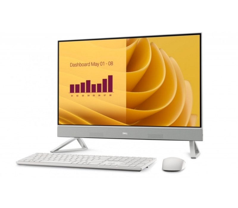 483112 Komputer Dell 27 All-in-One EC27250 Win11Pro CORE 7-150U/16GB/1TB/27.0 FHD/Intel Graphics/Cam/WLAN + BT/3Y ProSupport