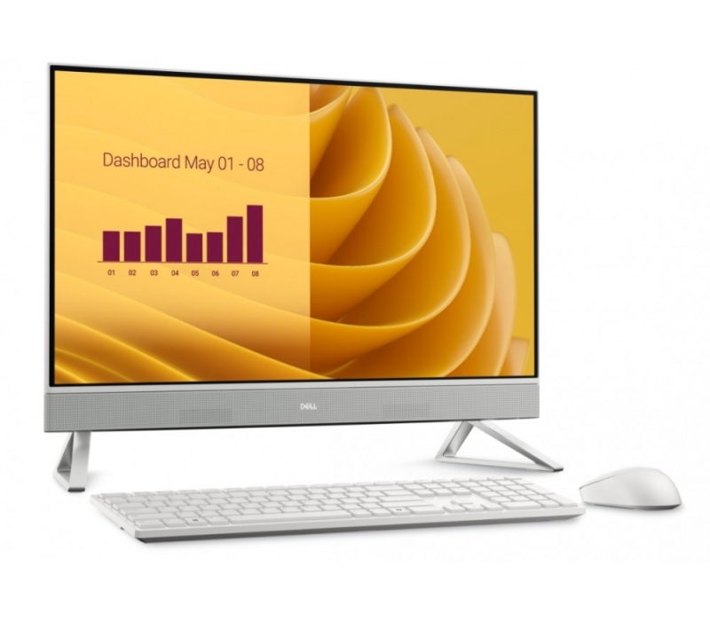 483113 Komputer Dell 27 All-in-One EC27250 Win11Pro CORE 7-150U/16GB/1TB/27.0 FHD/Intel Graphics/Cam/WLAN + BT/3Y ProSupport