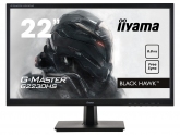 Monitor IIYAMA G-Master G2230HS-B1 Black Hawk 21,5", FULL HD, TN, 0.8 MS, HDMI, DP, VGA, GŁOŚNIKI, AUDIO